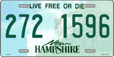 NH license plate 2721596