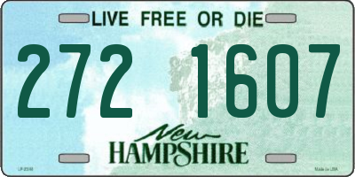 NH license plate 2721607