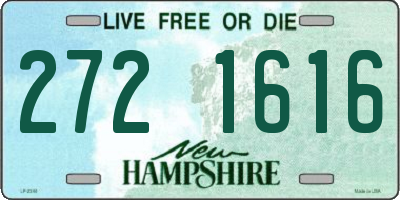 NH license plate 2721616