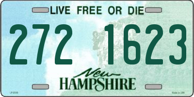 NH license plate 2721623