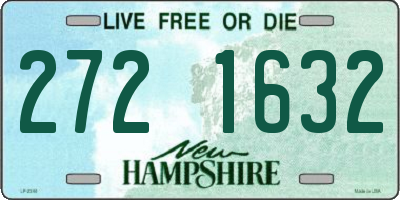 NH license plate 2721632