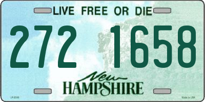 NH license plate 2721658