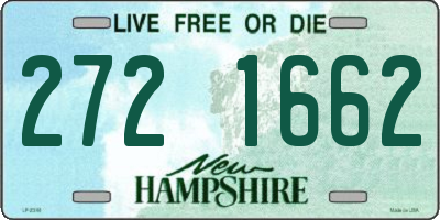 NH license plate 2721662
