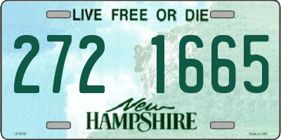 NH license plate 2721665