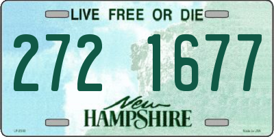 NH license plate 2721677