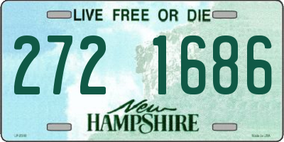 NH license plate 2721686