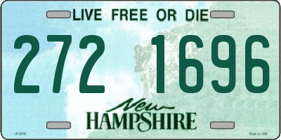 NH license plate 2721696