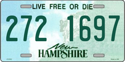 NH license plate 2721697