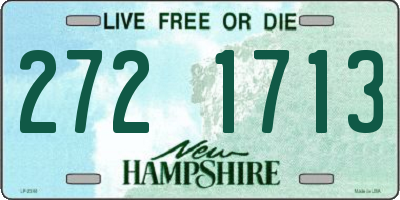 NH license plate 2721713