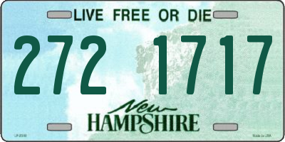NH license plate 2721717
