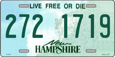 NH license plate 2721719