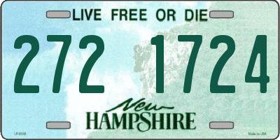 NH license plate 2721724