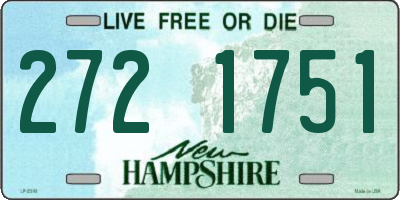 NH license plate 2721751