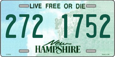 NH license plate 2721752