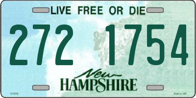 NH license plate 2721754