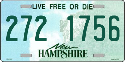 NH license plate 2721756