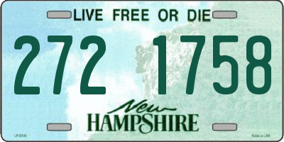 NH license plate 2721758