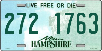 NH license plate 2721763