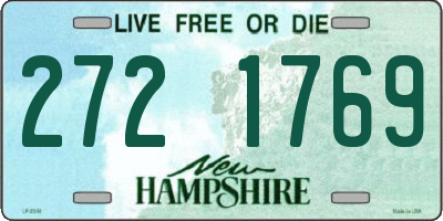NH license plate 2721769