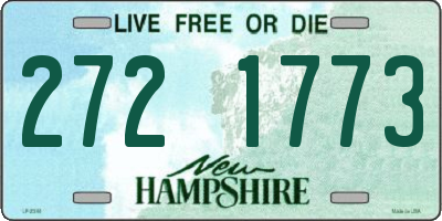 NH license plate 2721773