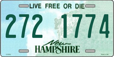 NH license plate 2721774
