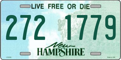 NH license plate 2721779