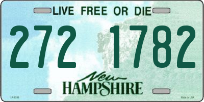 NH license plate 2721782