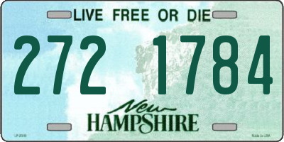 NH license plate 2721784