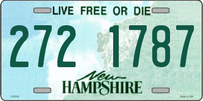 NH license plate 2721787