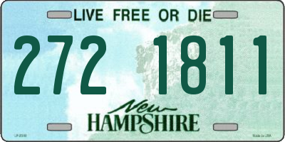NH license plate 2721811