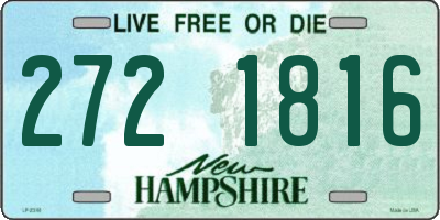 NH license plate 2721816