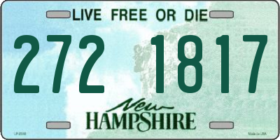 NH license plate 2721817