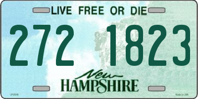 NH license plate 2721823