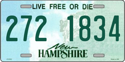 NH license plate 2721834