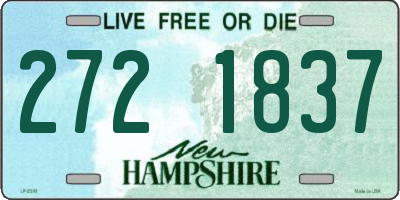 NH license plate 2721837