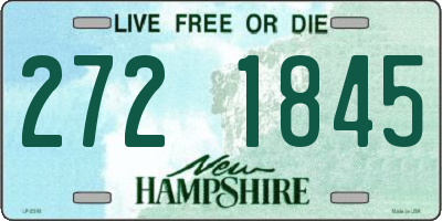 NH license plate 2721845