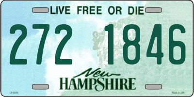 NH license plate 2721846