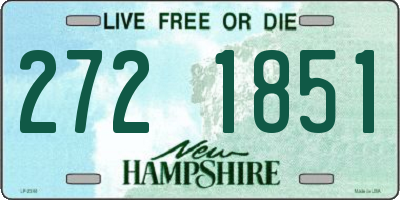 NH license plate 2721851