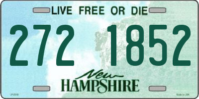 NH license plate 2721852