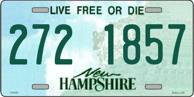 NH license plate 2721857