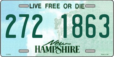 NH license plate 2721863