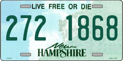 NH license plate 2721868