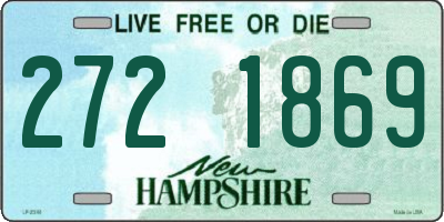 NH license plate 2721869