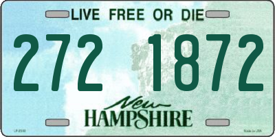 NH license plate 2721872
