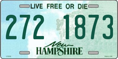 NH license plate 2721873