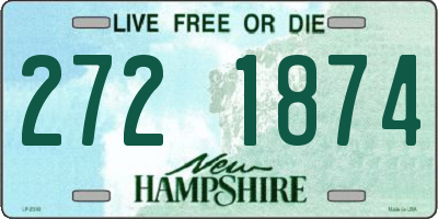 NH license plate 2721874