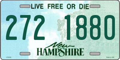 NH license plate 2721880