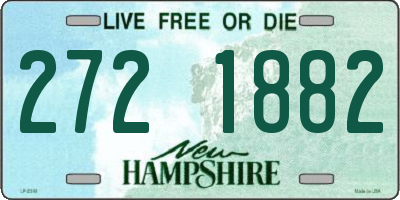 NH license plate 2721882
