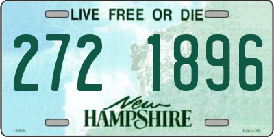 NH license plate 2721896