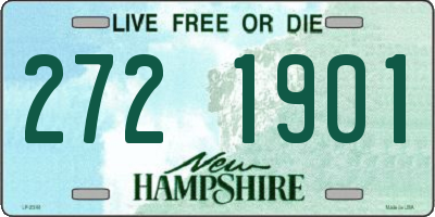 NH license plate 2721901